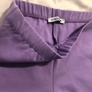 Fashion Nova Biker Shorts Purple